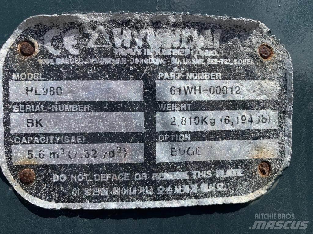 Hyundai HL980 Фронтальные погрузчики