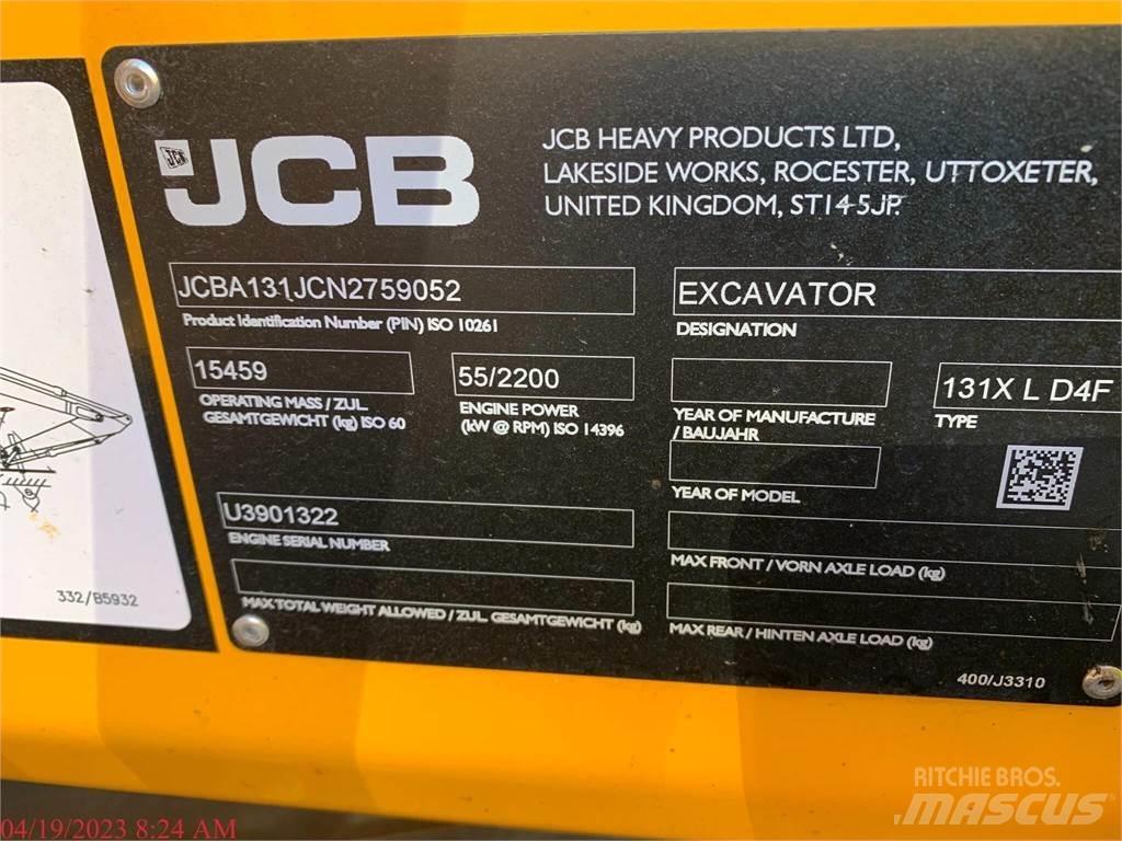 JCB 131X LC Гусеничные экскаваторы