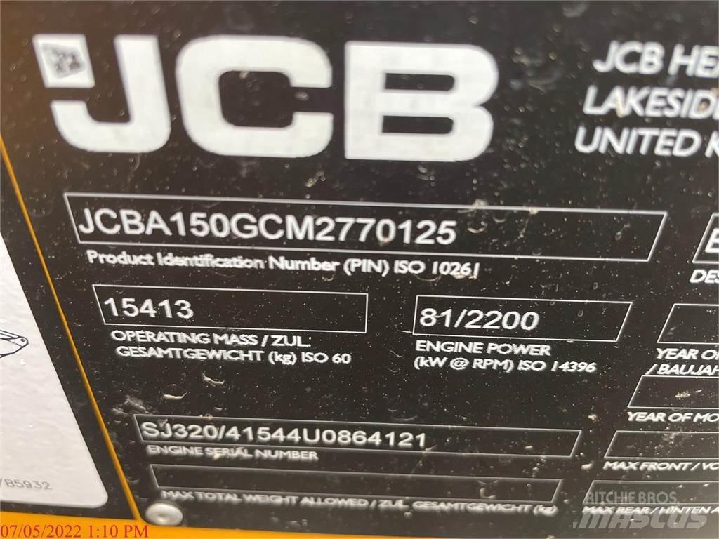 JCB 150X Гусеничные экскаваторы