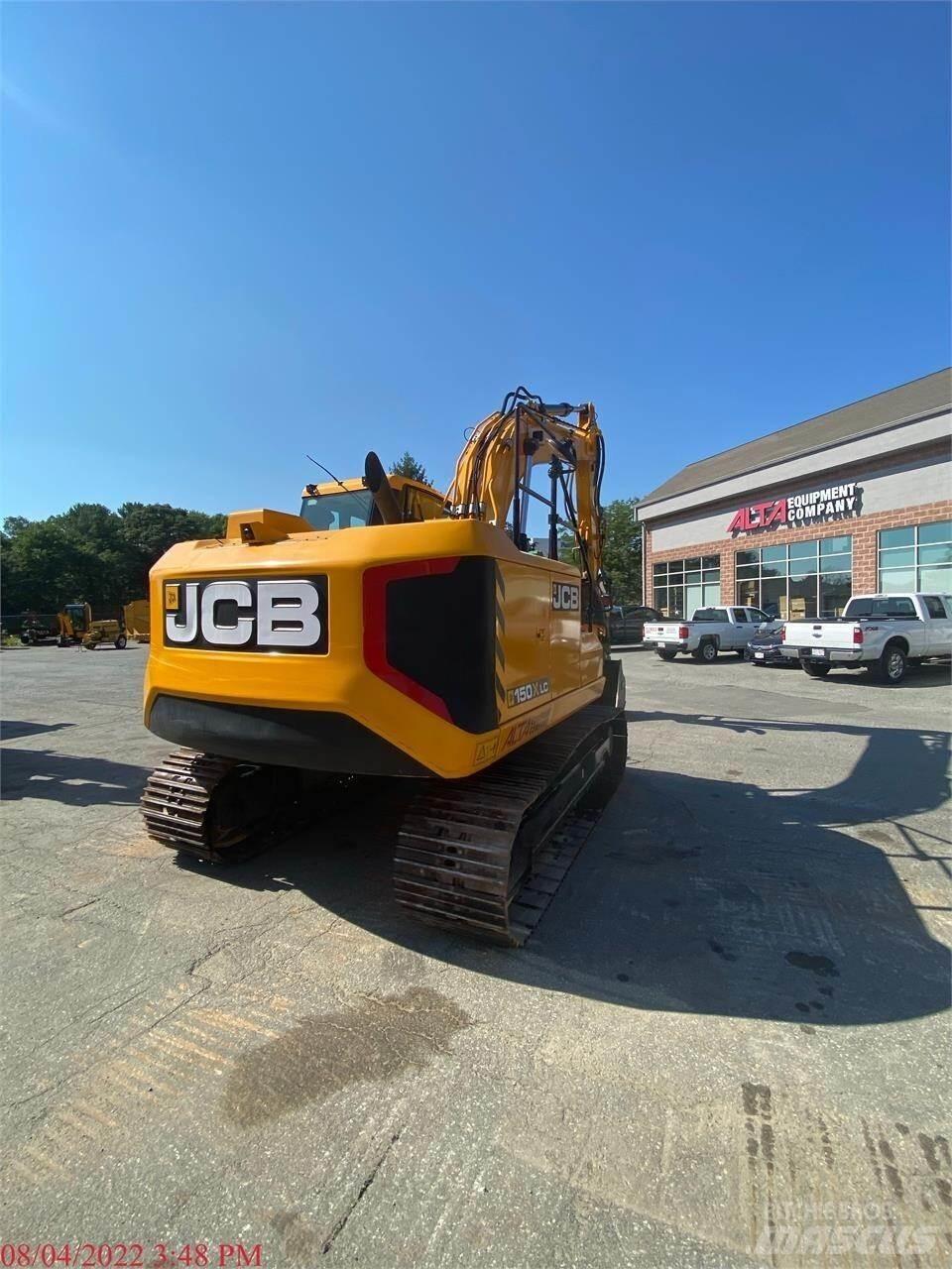 JCB 150X Гусеничные экскаваторы