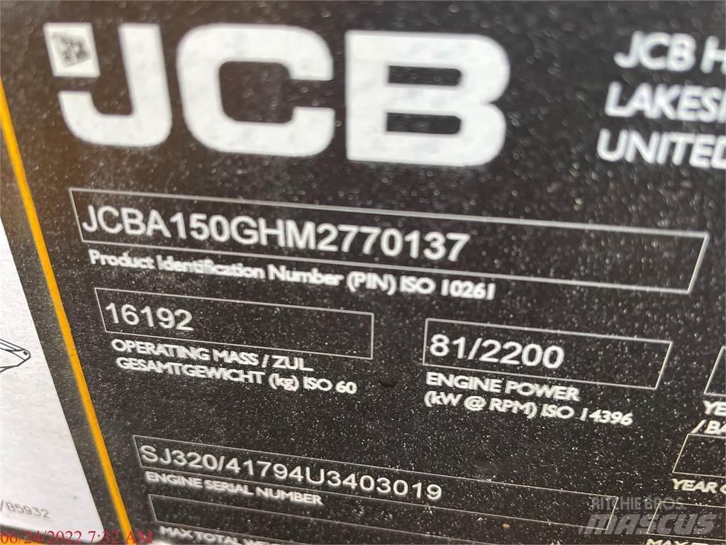 JCB 150X Гусеничные экскаваторы