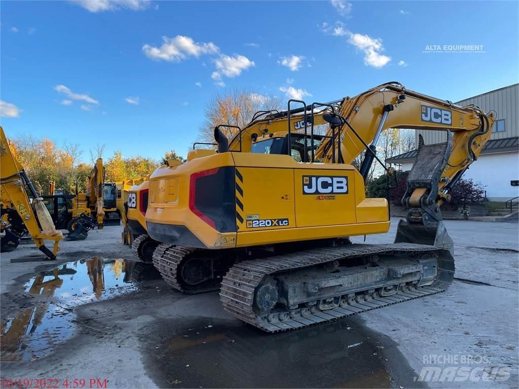 JCB 220X Гусеничные экскаваторы