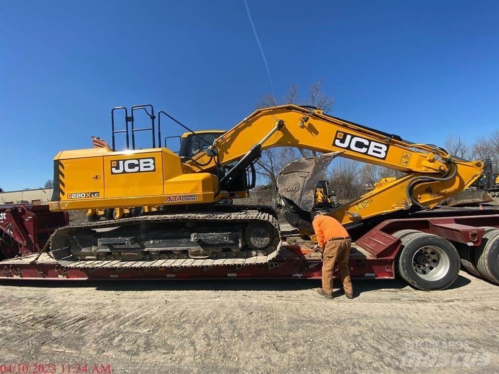 JCB 220X Гусеничные экскаваторы