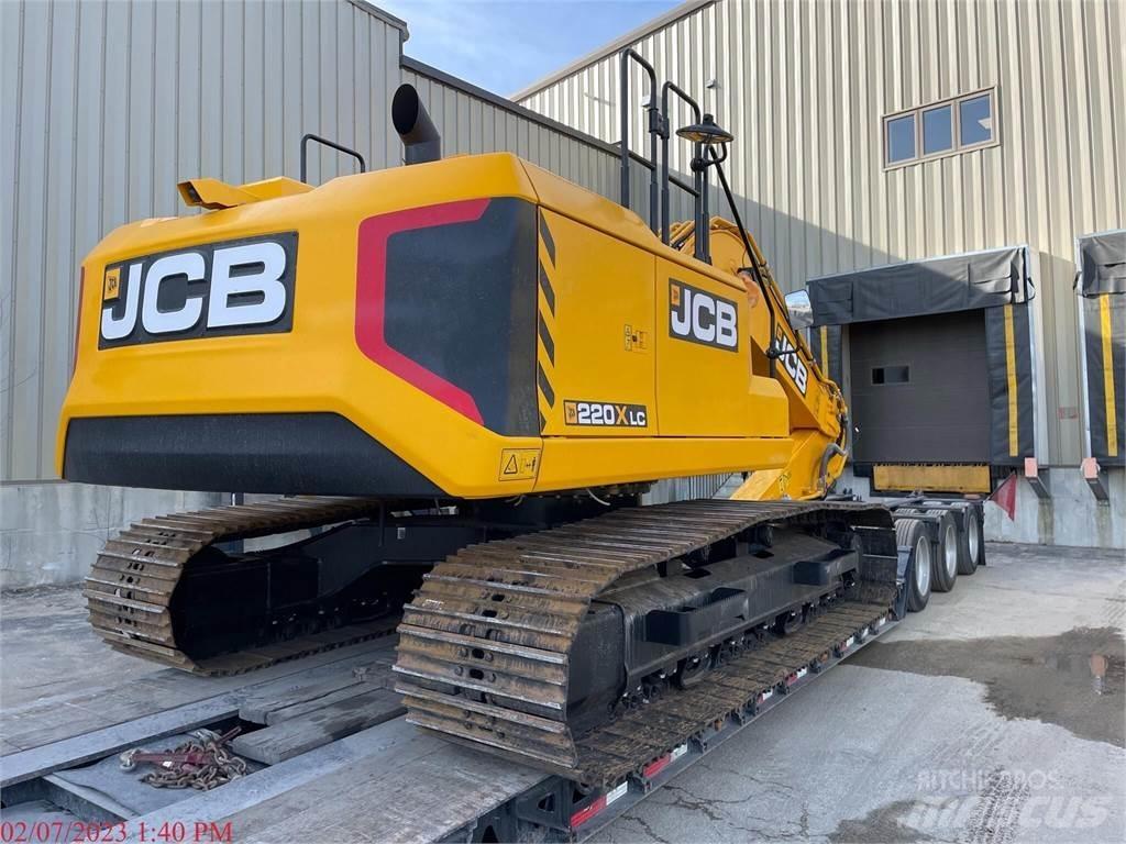 JCB 220X Гусеничные экскаваторы