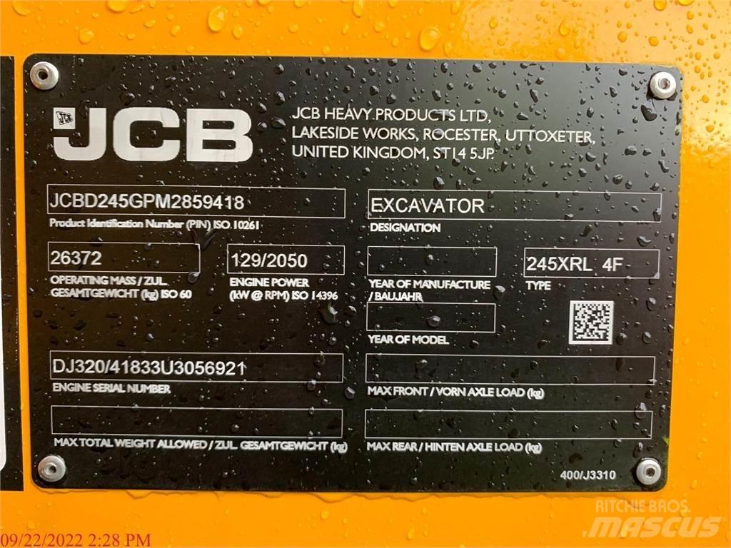 JCB 245XR Гусеничные экскаваторы
