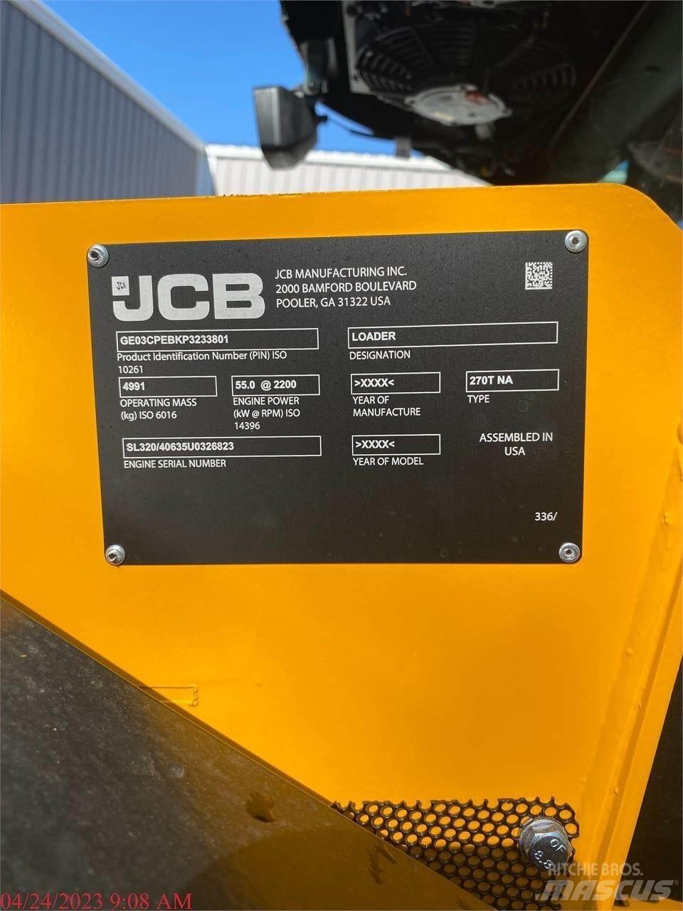 JCB 270T Мини-погрузчики