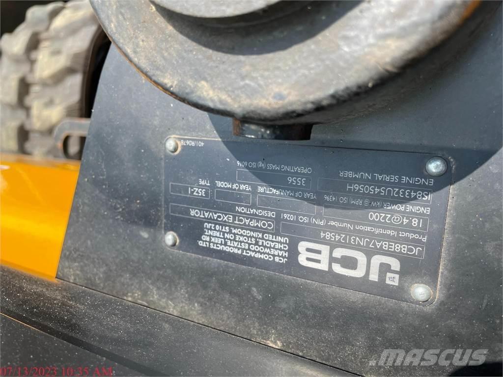 JCB 35Z-1 Мини-экскаваторы