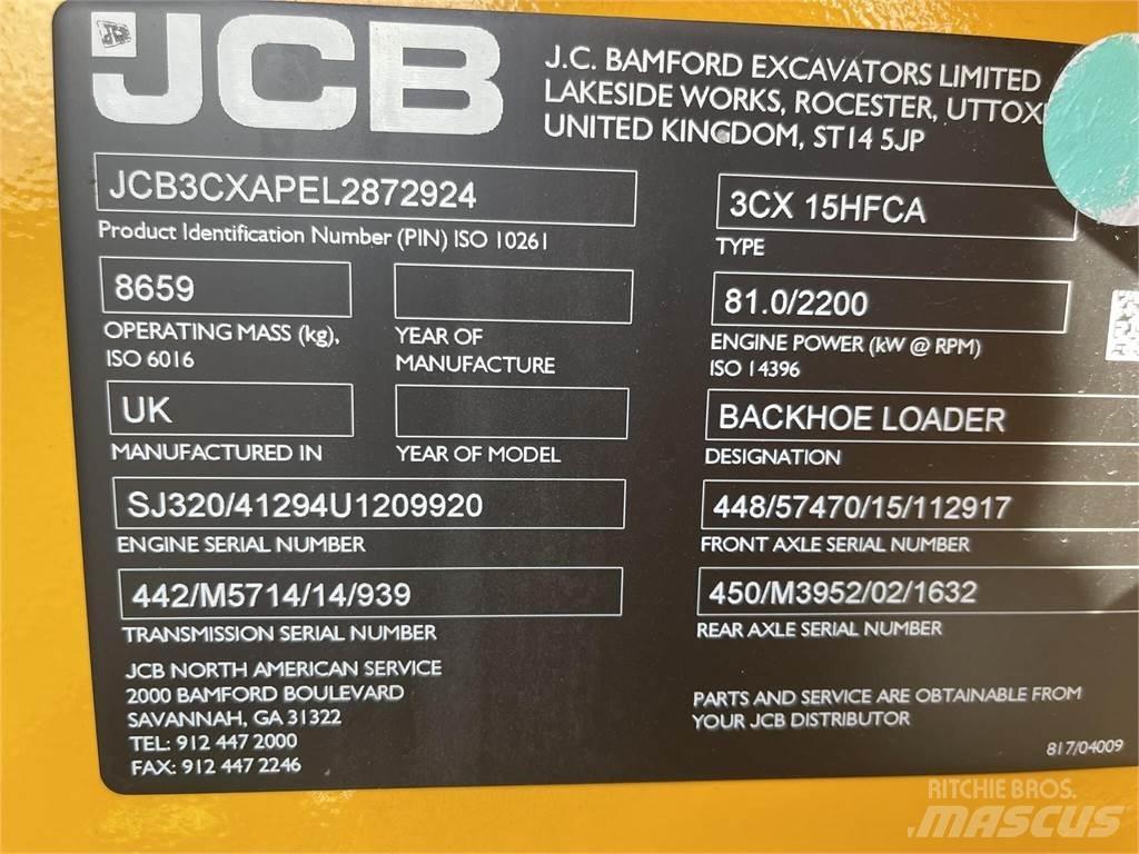 JCB 3CX15 SUPER Экскаваторы-погрузчики
