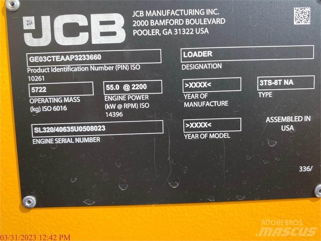 JCB 3TS-8T Мини-погрузчики