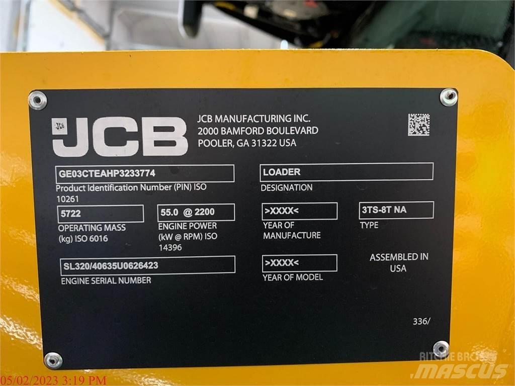 JCB 3TS-8T Мини-погрузчики