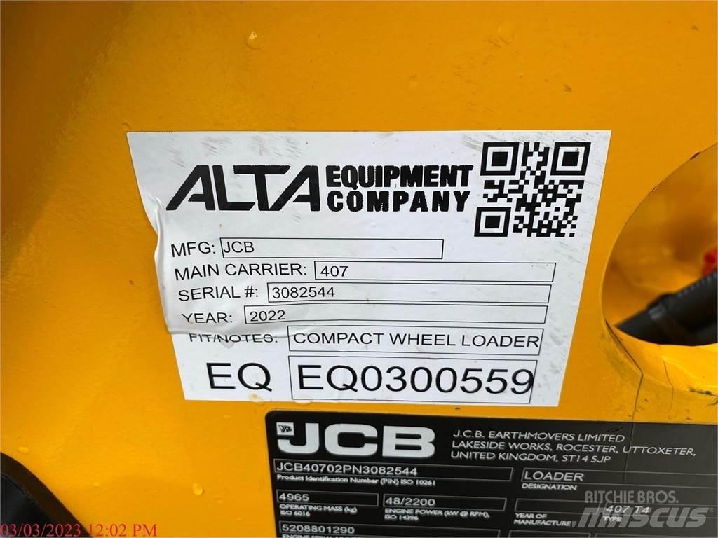 JCB 407 Фронтальные погрузчики