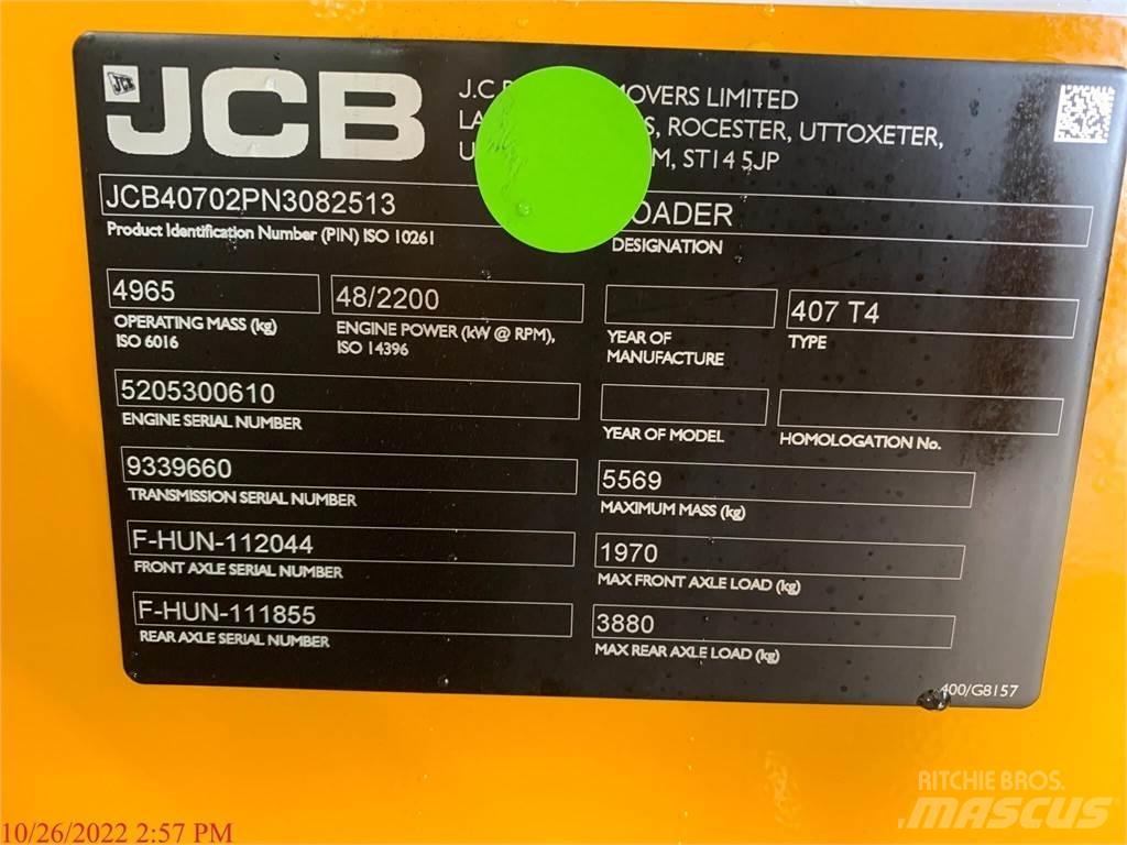 JCB 407B Фронтальные погрузчики