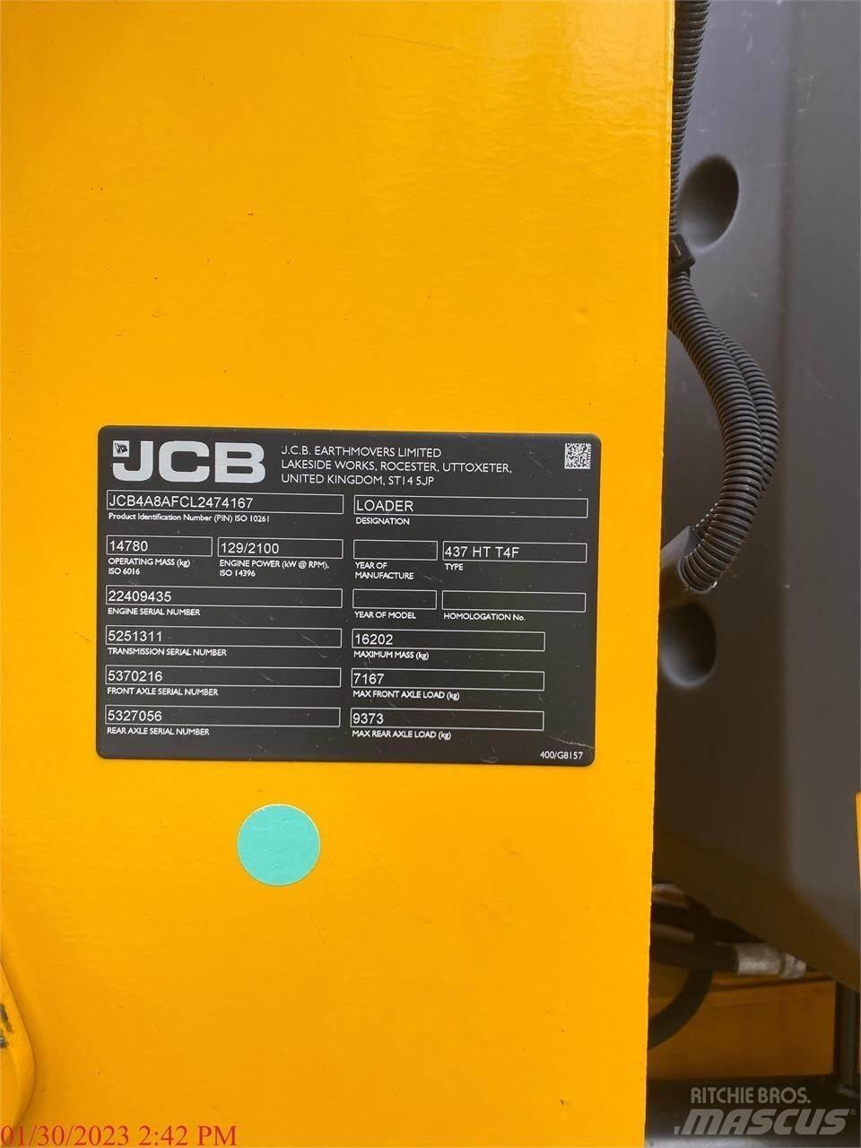 JCB 437HT Фронтальные погрузчики