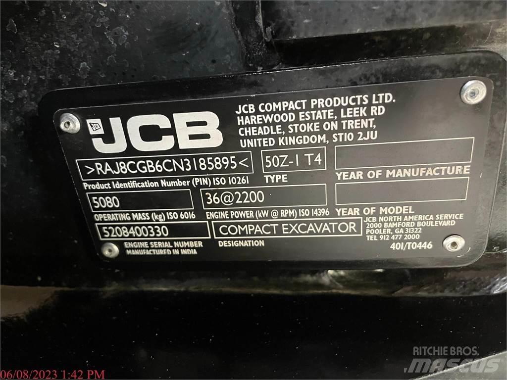 JCB 50Z-1 Мини-экскаваторы
