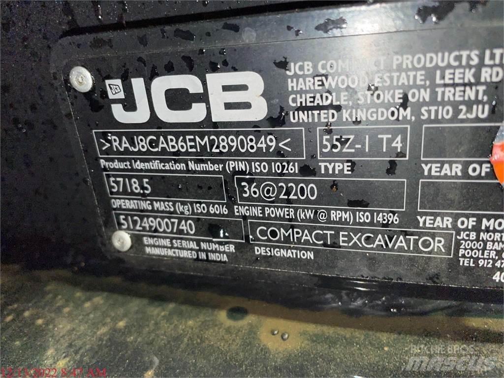 JCB 55Z-1 Мини-экскаваторы