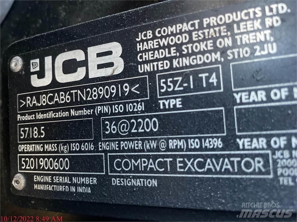JCB 55Z-1 Мини-экскаваторы