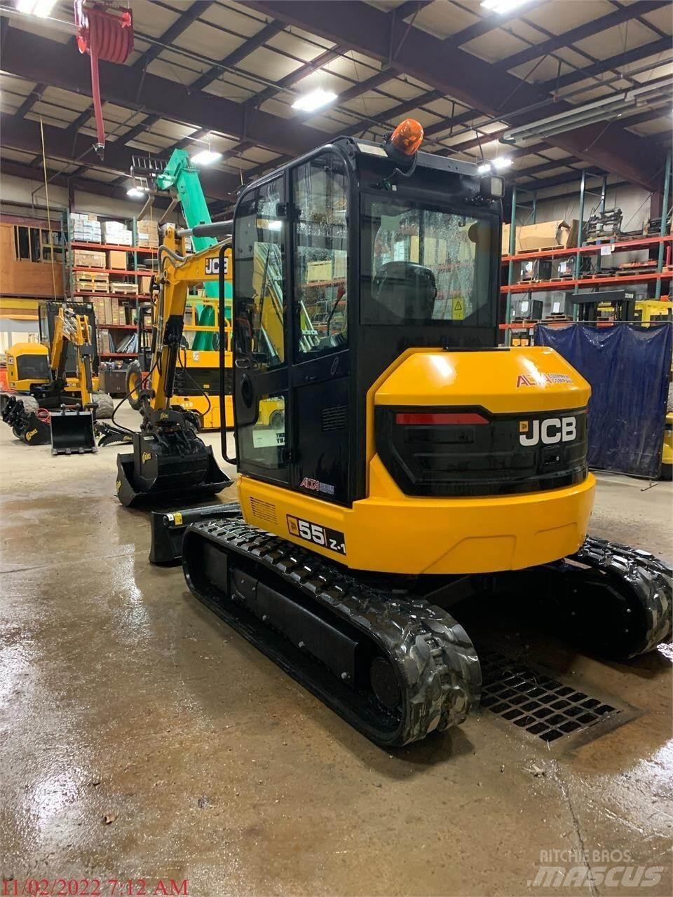JCB 55Z-1 Мини-экскаваторы