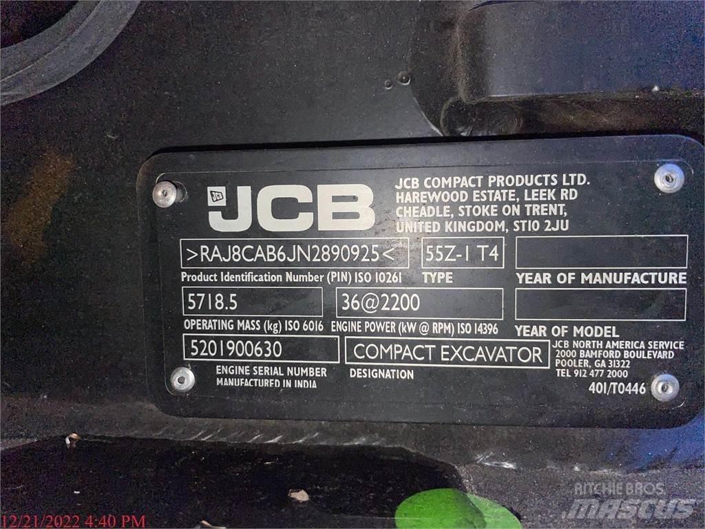 JCB 55Z-1 Мини-экскаваторы