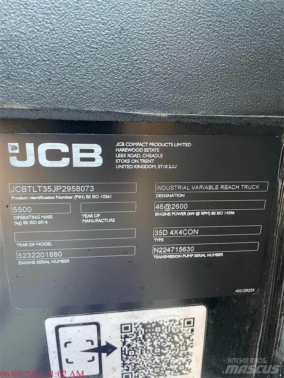 JCB 77-52D Телескопические погрузчики
