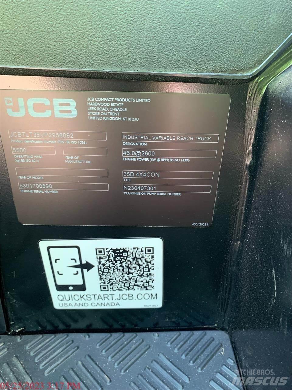 JCB 77-52D Телескопические погрузчики