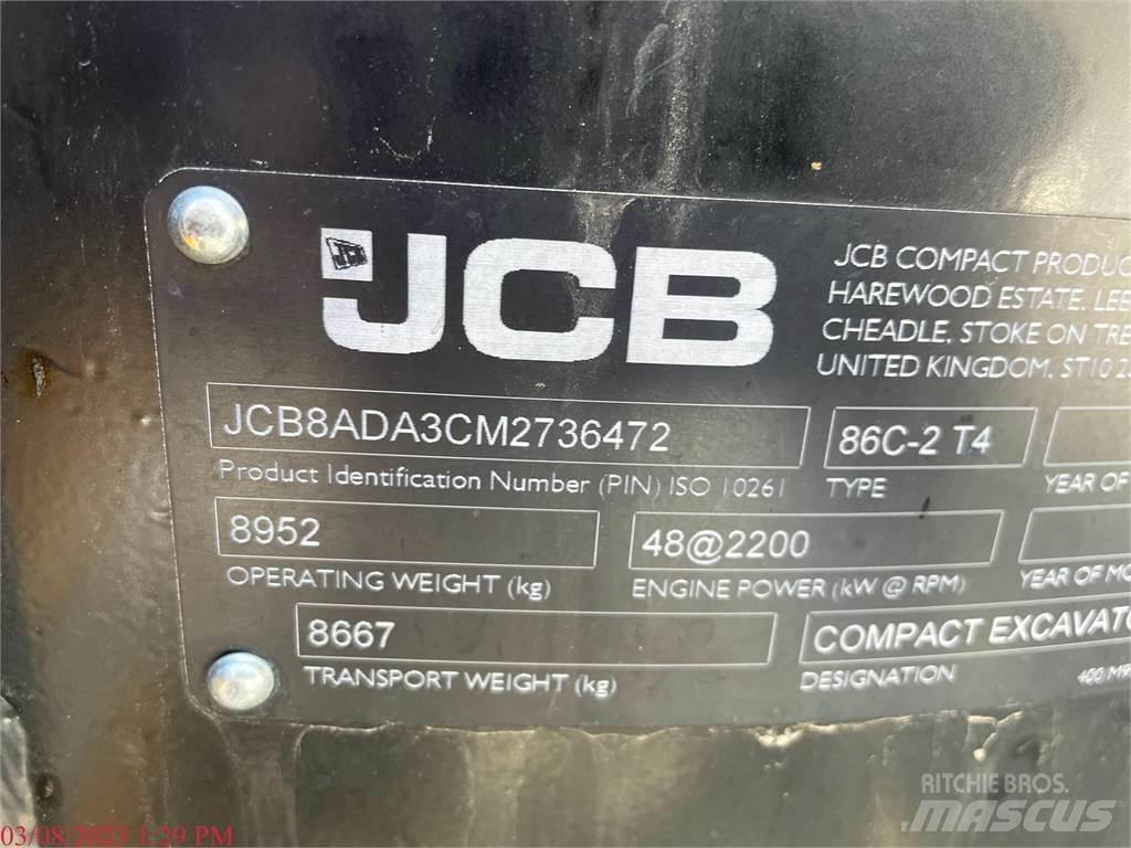 JCB 86C-2 Гусеничные экскаваторы