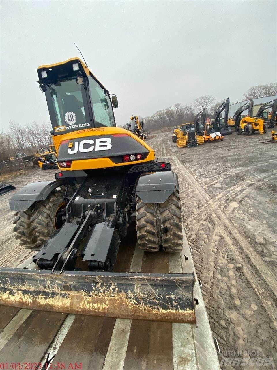 JCB HD110W Колёсные экскаваторы
