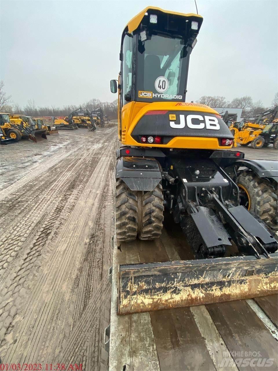 JCB HD110W Колёсные экскаваторы
