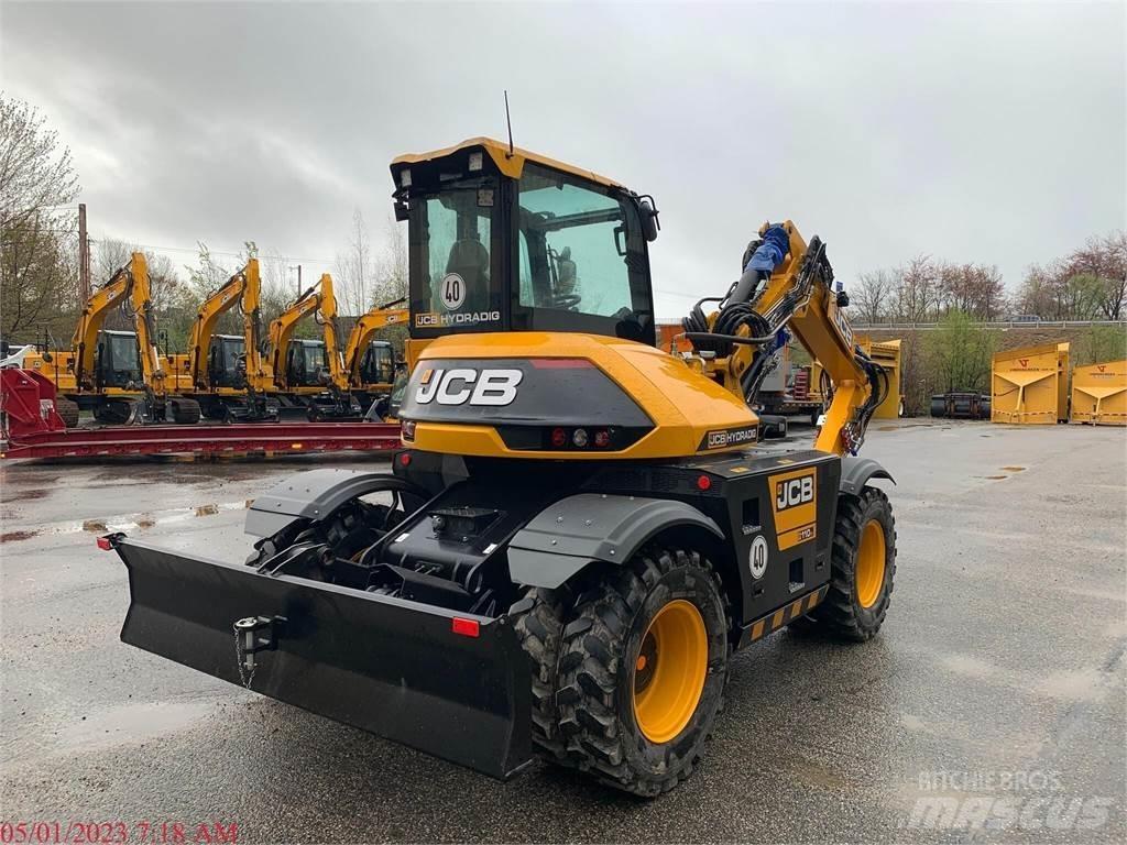 JCB HD110W Колёсные экскаваторы