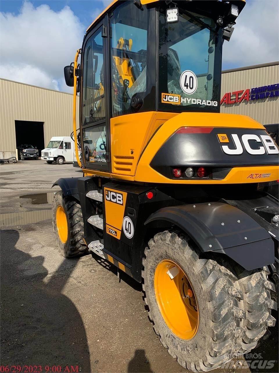 JCB HD110W Колёсные экскаваторы
