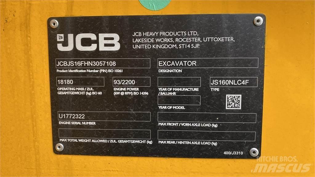 JCB JS160 Гусеничные экскаваторы