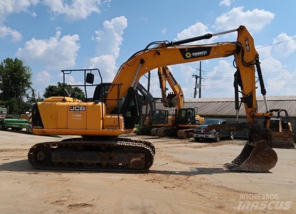 JCB JS160 Гусеничные экскаваторы