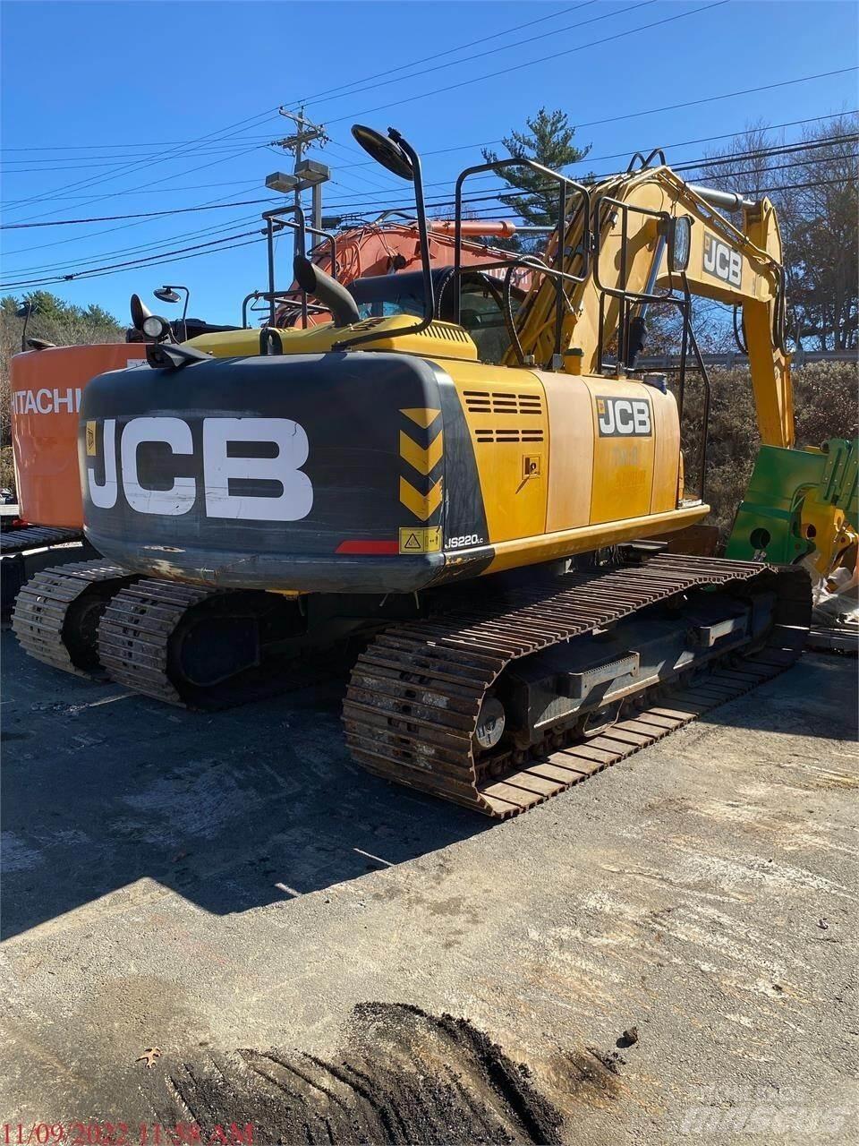 JCB JS220 Гусеничные экскаваторы
