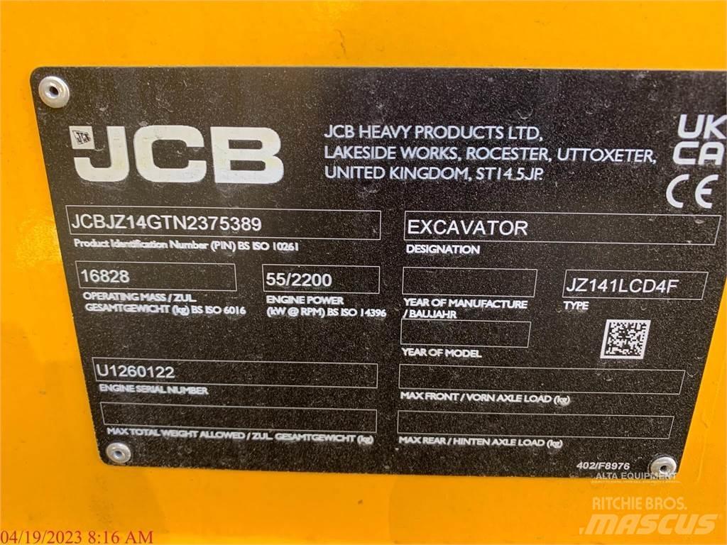 JCB JZ141 LC Гусеничные экскаваторы