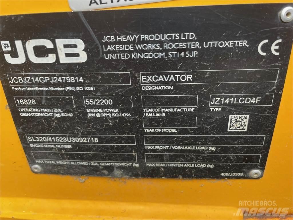 JCB JZ141 LC Гусеничные экскаваторы
