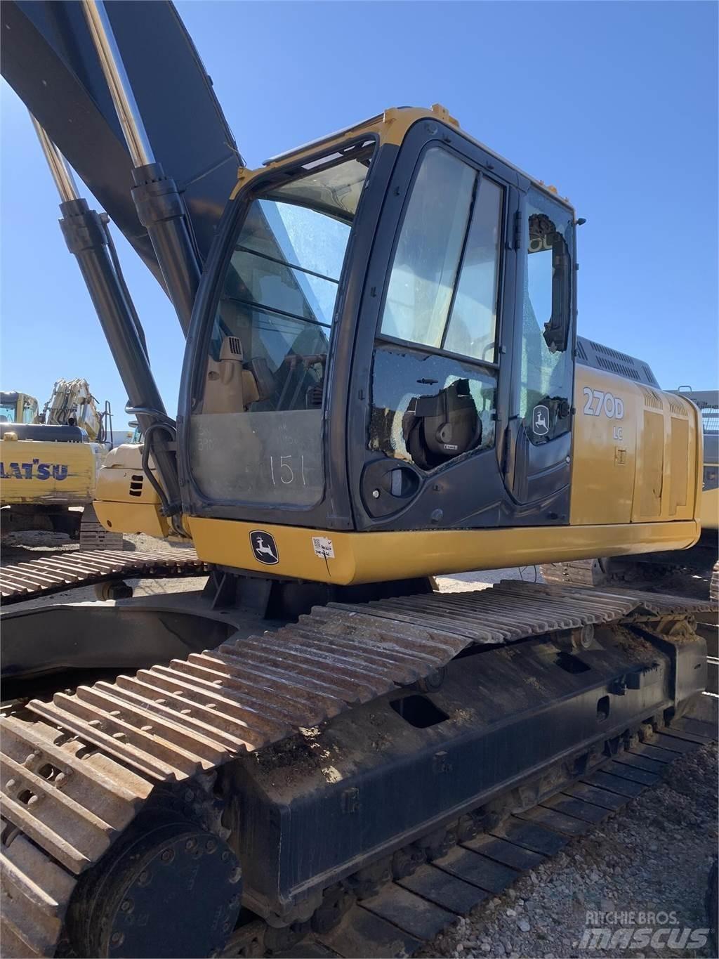 John Deere 270D LC Гусеничные экскаваторы