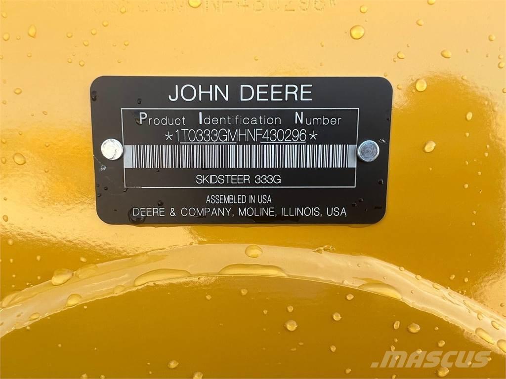 John Deere 333G Мини-погрузчики