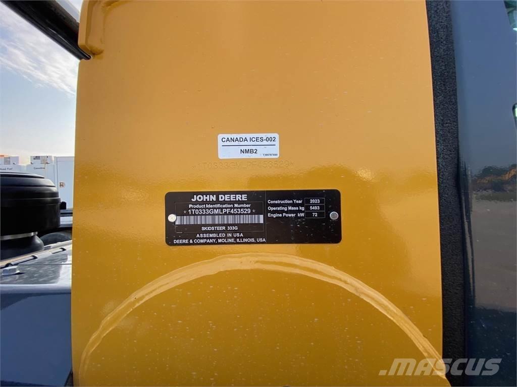 John Deere 333G Мини-погрузчики