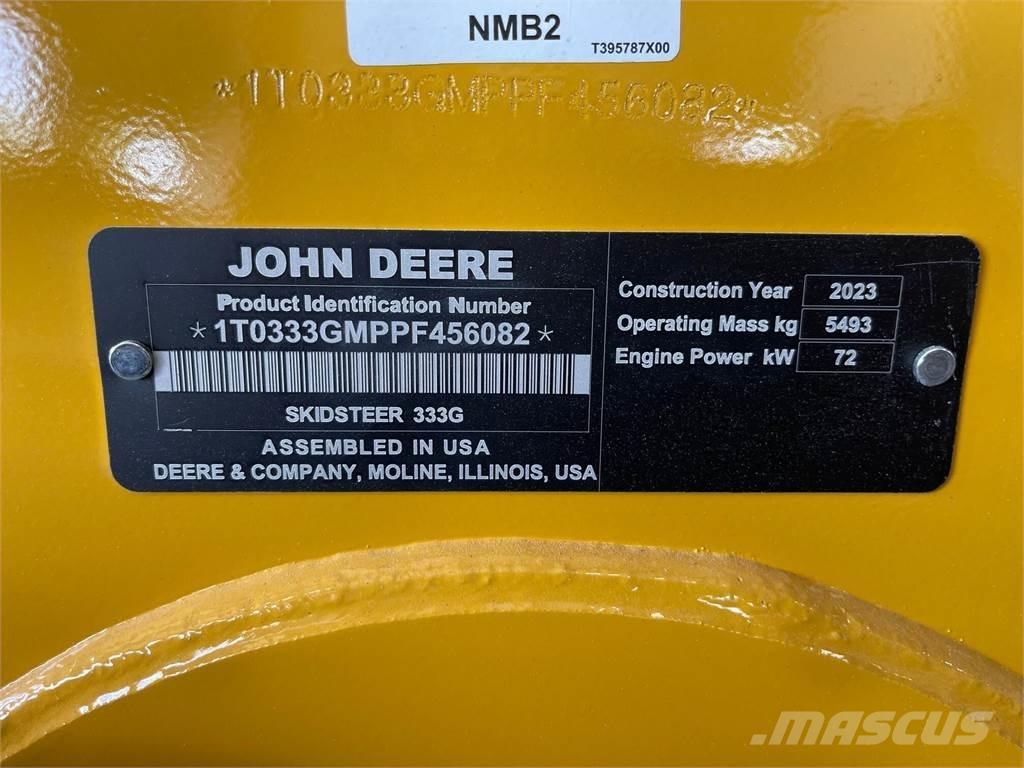 John Deere 333G Мини-погрузчики