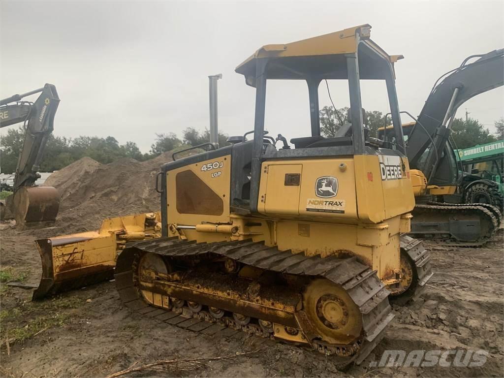 John Deere 450J LGP Гусеничные бульдозеры