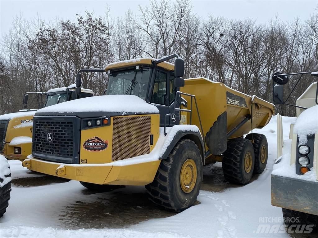 John Deere 460E Шарнирно-сочленённые самосвалы