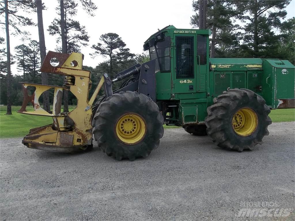 John Deere 643K Валочно-пакетирующие машины