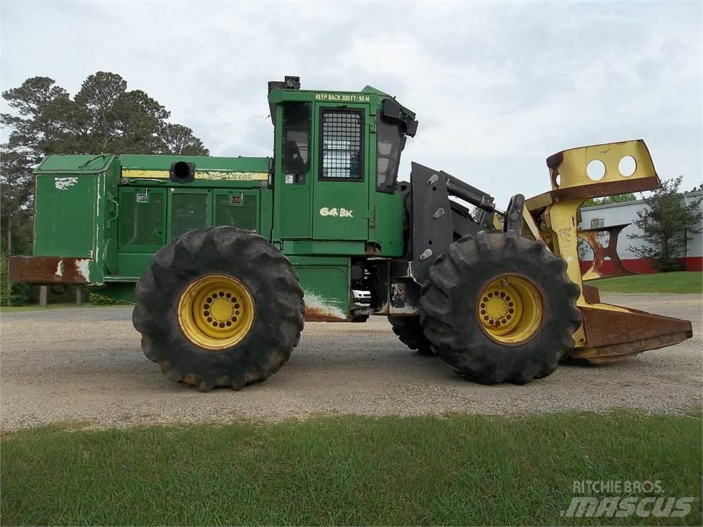 John Deere 643K Валочно-пакетирующие машины
