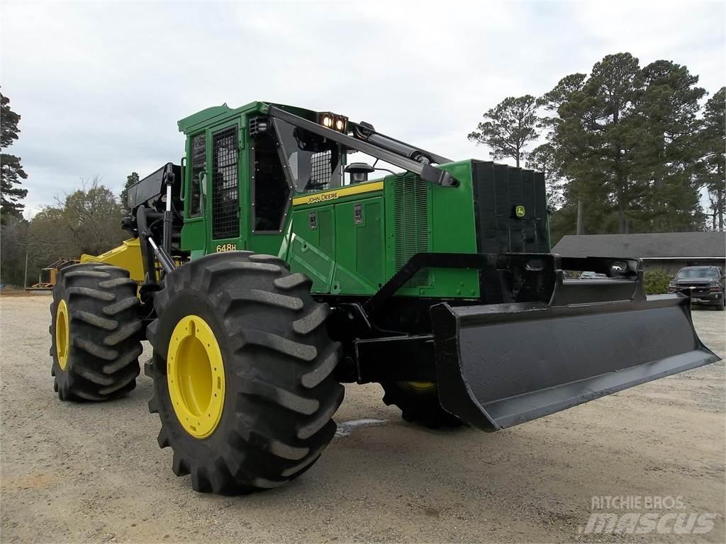 John Deere 648H Трелевочные трактора