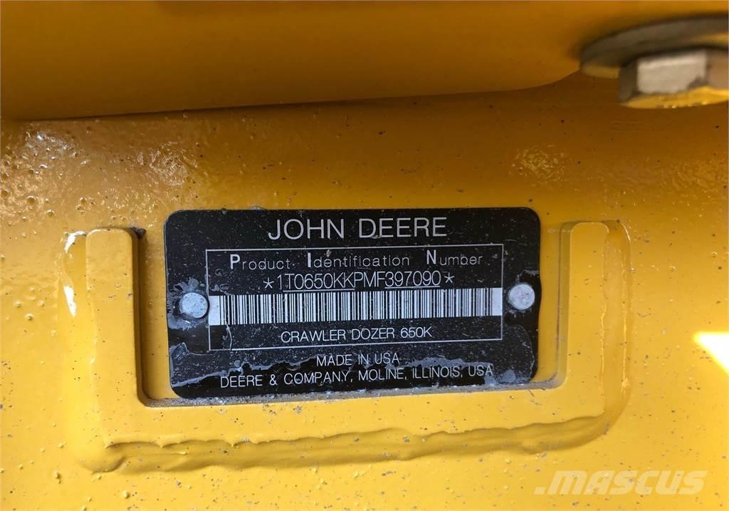 John Deere 650K LGP Гусеничные бульдозеры