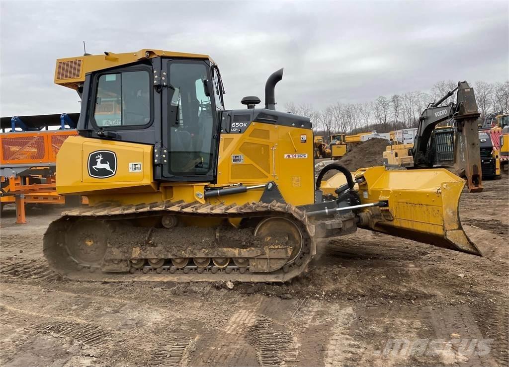 John Deere 650K LGP Гусеничные бульдозеры
