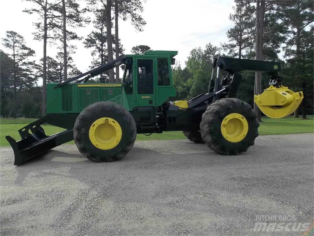 John Deere 848H Трелевочные трактора