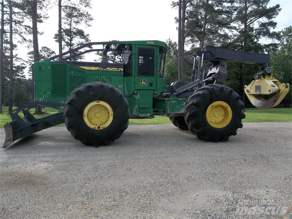 John Deere 848L Трелевочные трактора