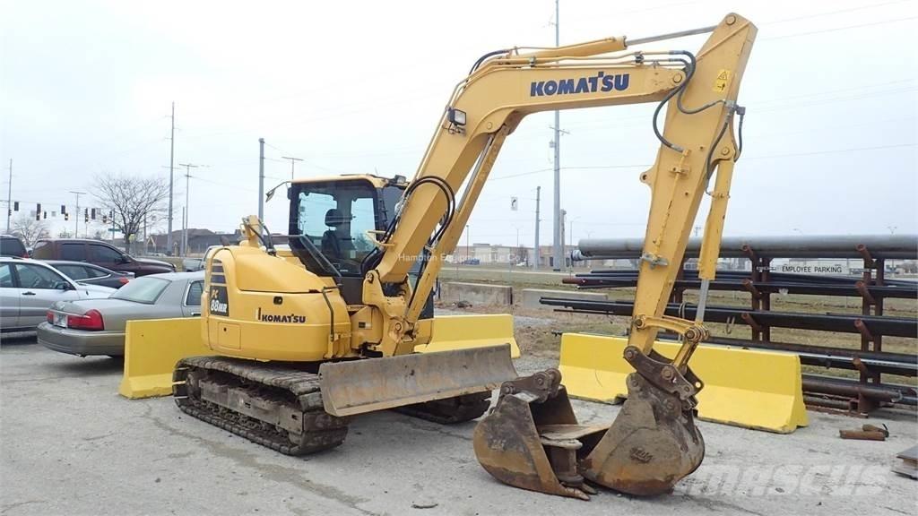 Komatsu PC88MR-10 Гусеничные экскаваторы