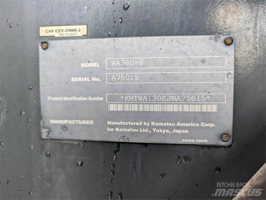 Komatsu WA380-8 Фронтальные погрузчики