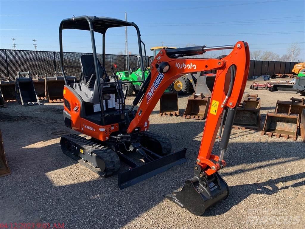 Kubota KX018-4 Мини-экскаваторы